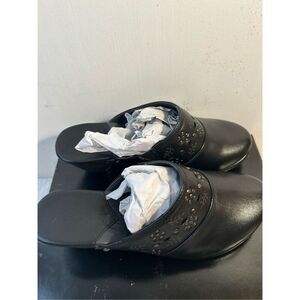 Relativity shoes re-bingham 9m black wedge‎ tooled